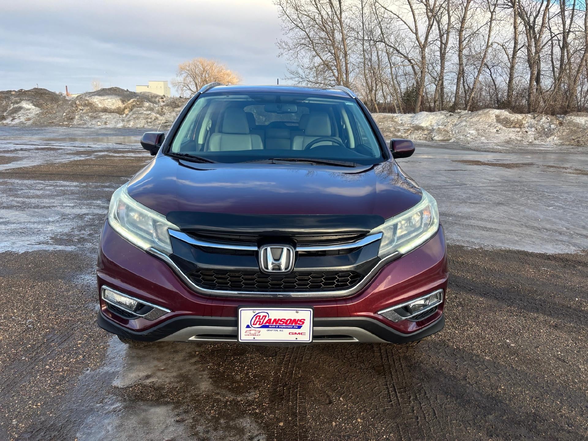 Used 2015 Honda CR-V EX-L with VIN 2HKRM4H74FH658789 for sale in Grafton, ND